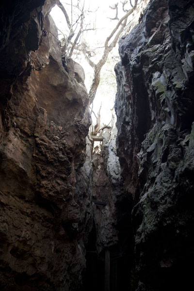 Looking back at the entrance of the caves | Sterkfontein Caves | South Africa