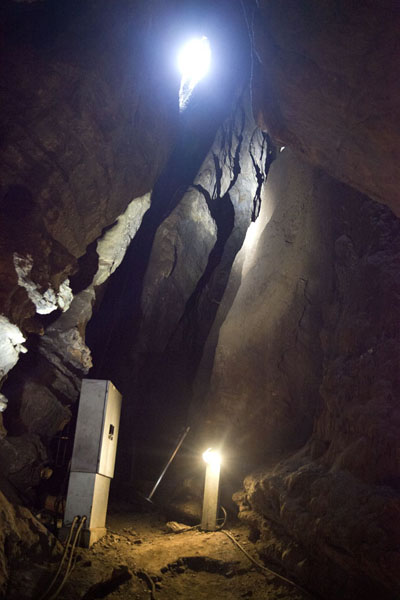 Picture of The Silberberg Grotto where one of the most important finds of Sterkfontein was done: Little FootSterkfontein - South Africa