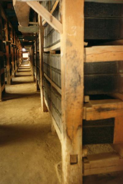 Picture of Tripitaka Koreana, or Buddhist scriptures, have been housed in Haeinsa temple since 1398