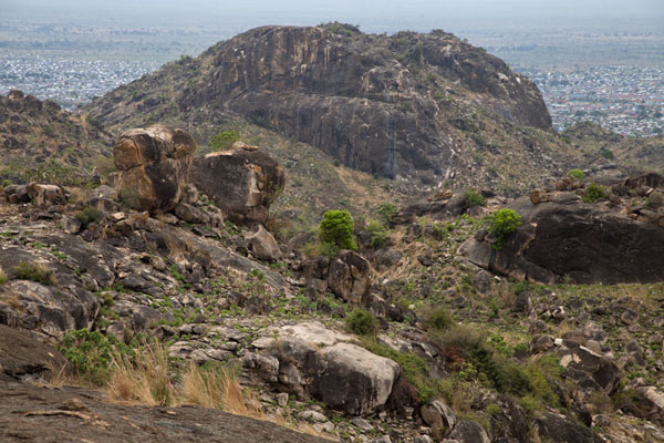 Picture of Jebel Kujul (South Sudan): View from the top of Jebel Kujul, looking west
