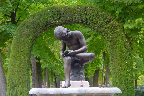 Sculpture in the Jardín de la Isla or Garden of the Island | Aranjuez | Spain