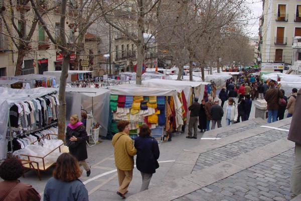 Picture of Rastro flea market, Madrid