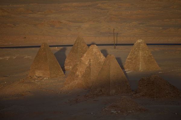 Sunrise over the pyramids of Jebel Barkal | Jebel Barkal | Sudan