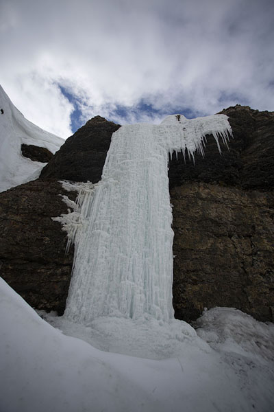 Picture of Frozen waterfall in Sassendalen - Svalbard and Jan Mayen