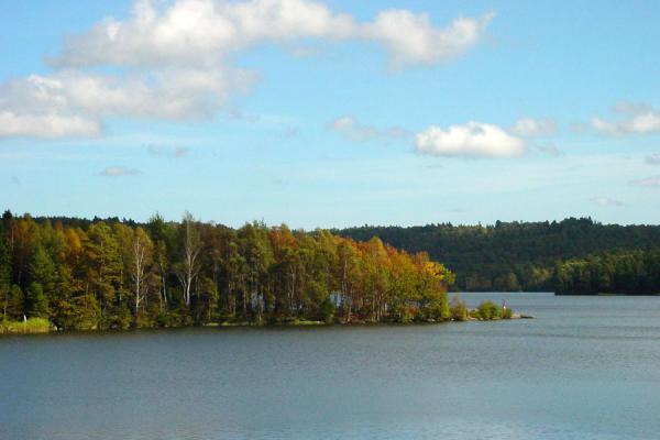 Foto van View over the lake at DelsjönGothenburg - Zweden