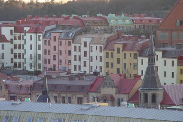 Picture of Gothenburg (Sweden): Modern apartment blocks on the hills of Gothenburg