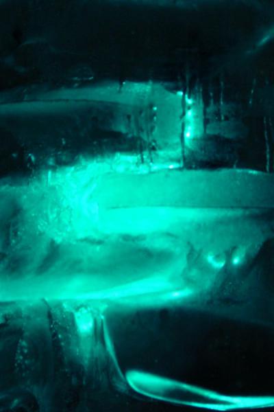 Picture of Stockholm Ice Bar (Sweden): Ice lamp in ice bar, Stockholm