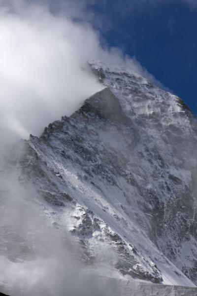 Picture of Eastern ridge of the Matterhorn in banner cloudsMatterhorn - Switzerland