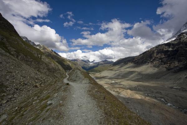 Picture of View from a ridge towards ZermattMatterhorn - Switzerland