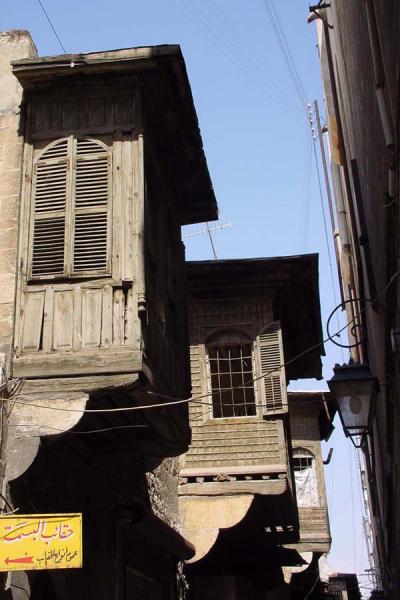 Picture of Aleppo (Syria): Hanging balconies in Christian quarter