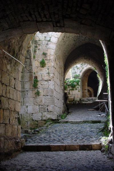 Climbing ramp of the castle | Krak des Chevaliers | Syria