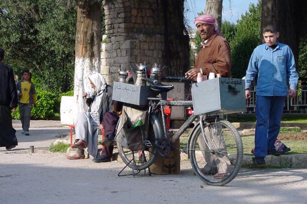 Picture of Syrian streetvendor in HamaSyria - Syria