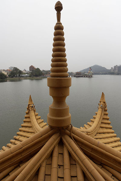 View from the top of the Five Mile pavilion | Zuoying Lotus Pond | Taiwán