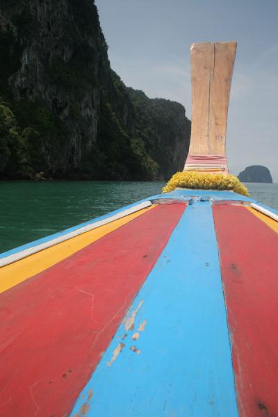Picture of Longtail boat taking us to Emerald Cave around Ko Mook
