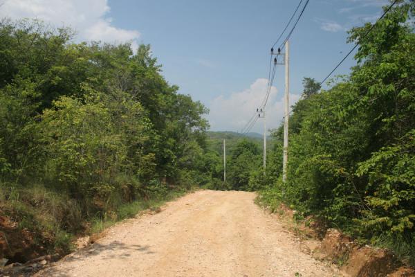 Picture of Ko Samet (Thailand): Road on Ko Samet connecting the North to the South