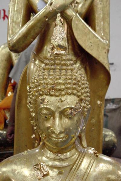 Picture of Detail of Buddha statue at Sothorn temple