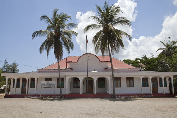 Picture of Colonial building in Lospalos, reconstructed after the destruction at the end of the Indonesian eraLospalos - Timor-Leste