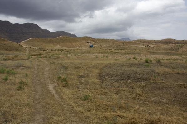 Foto van Looking over the ancient site of NisaNisa - Turkmenistan