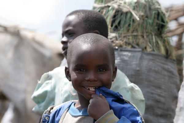 Picture of Uganda people (Uganda): Small Ugandan boy with a genuine smile