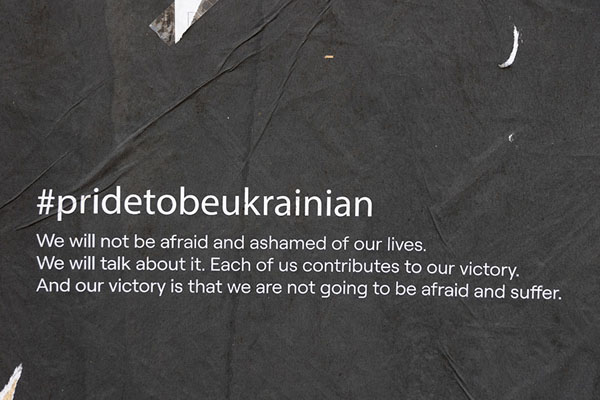 Statement about Ukrainian pride on Freedom Square | Piazza della Libertà di Charkiv | Ucraina