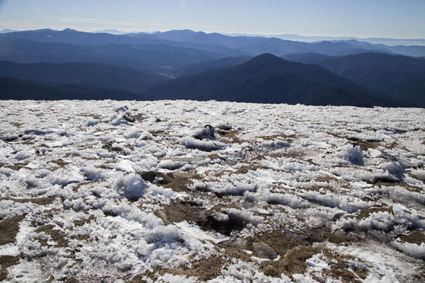 Picture of View from the top: looking west over the Carpathian Mountains from HoverlaHoverla - Ukraine