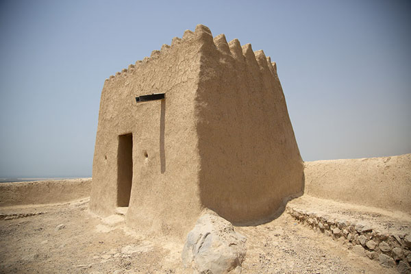 One of the two buildings of Dhayah Fort | Dhayah Fort | Verenigde Arabische Emiraten