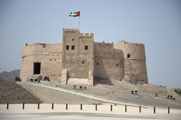Picture of Fujairah Fort rising above its surroundingsFujairah - United Arab Emirates