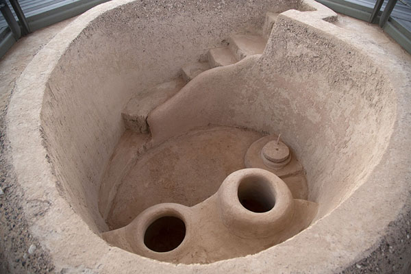 Foto van Circular burial chamber at MleihaMleiha - Verenigde Arabische Emiraten