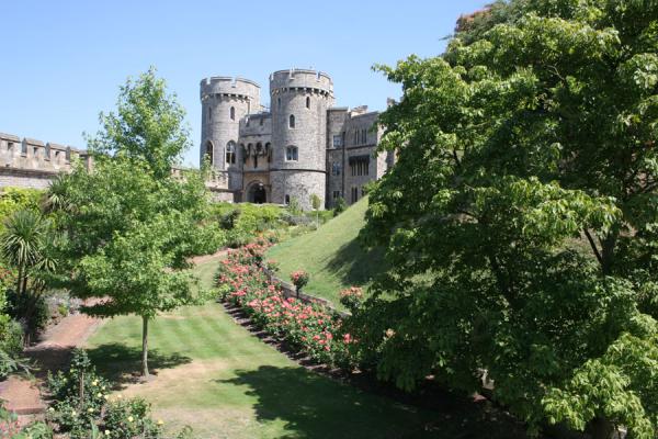 Picture of Windsor Castle (United Kingdom): One of the gates inside Windsor Castle