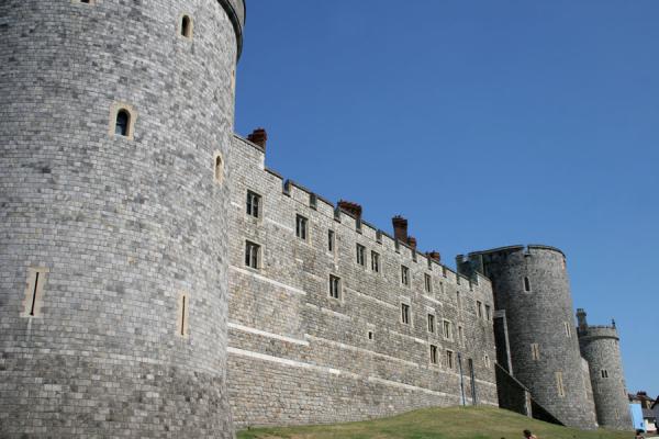 Defensive wall of Windsor Castle | Windsor Castle | United Kingdom