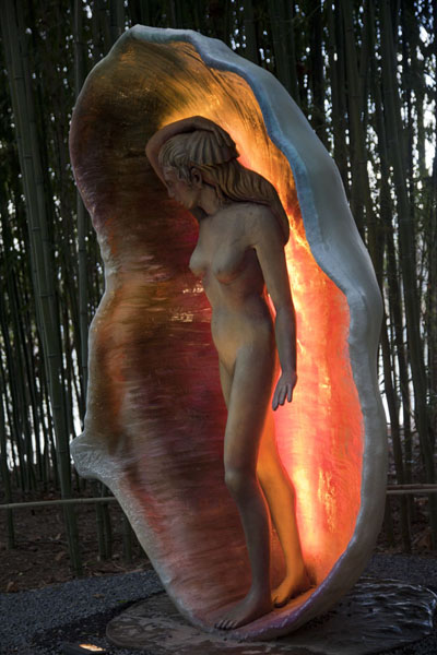 Picture of Bronze sculpture of Redon's Fantasy of Venus, by Seward Johnson