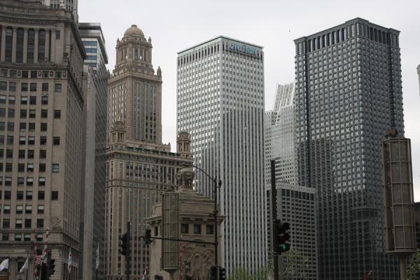 Picture of Magnificent Mile (United States): Mix of skyscrapers at the Magnificent Mile