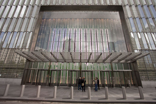 Picture of The southern entrance to One World Trade Center