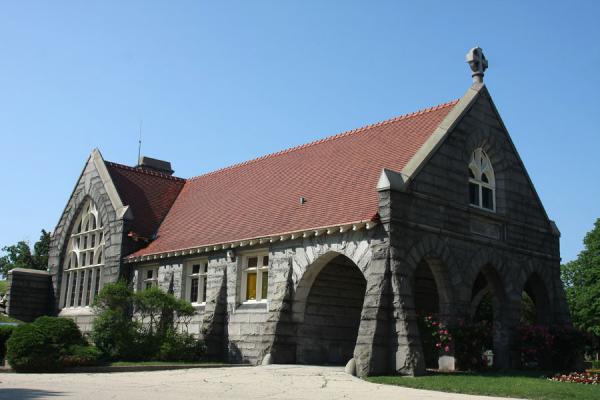 Picture of Rosehill Cemetery (United States): Horatio N. May Chapel on the grouns of Rosehill Cemetery