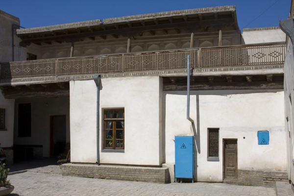 One of the houses inside the Ark | Bukhara Ark | Uzbekistán