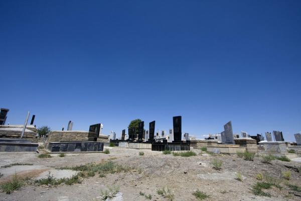 Foto van Overview of the Jewish CemeteryBuchara - Oezbekistan