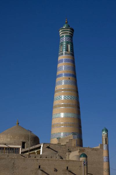 Picture of Khiva (Uzbekistan): Early morning view of Islom-Hoja minaret