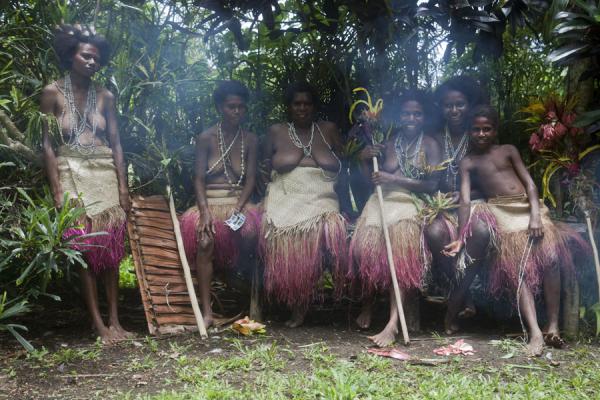 Picture of Nemalits Small Namba's (Vanuatu): Some of the Small Namba women of Nemalits