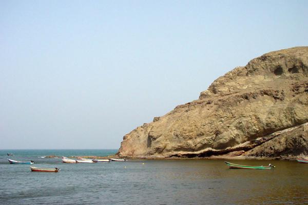 Fishing boats at the small harbour of Crater | Crater | Yemen