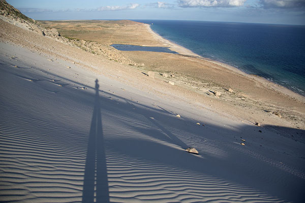 Foto van View over Delisha from the sand duneDelisha - Jemen