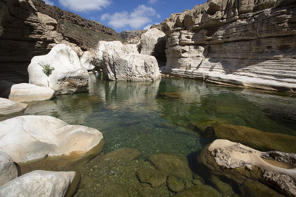 Picture of One of the natural pools at KallissanKallissan - Yemen