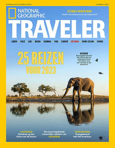 National Geographic Traveler NL — cover mention