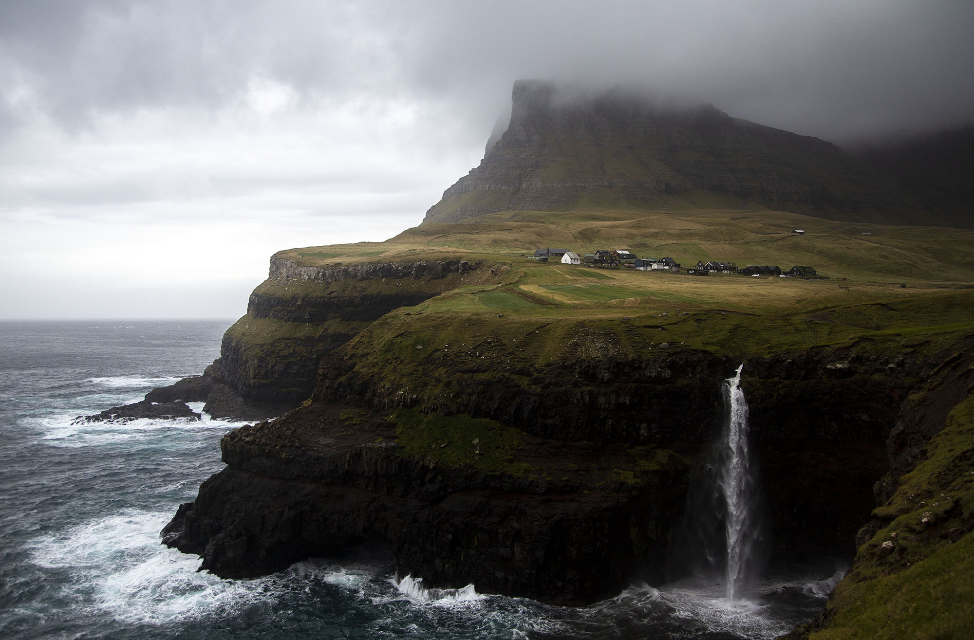 Gasadalur waterfall, Faroe Islands
