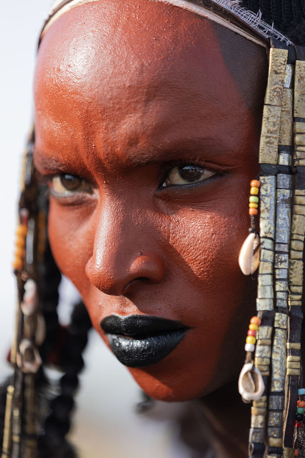 Wodaabe man, Niger