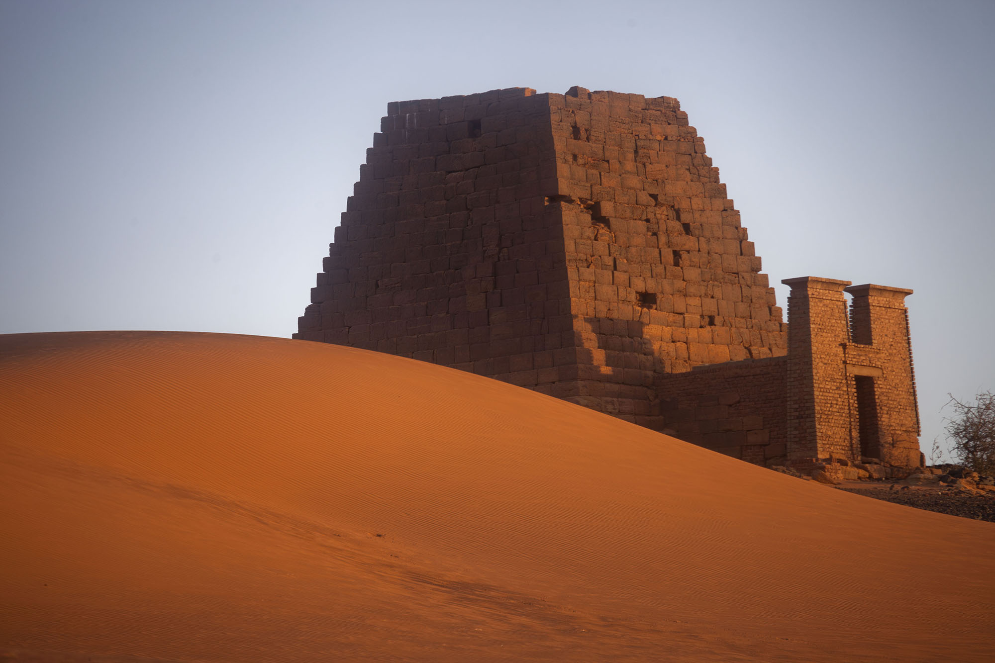 Meroe pyramids, Sudan