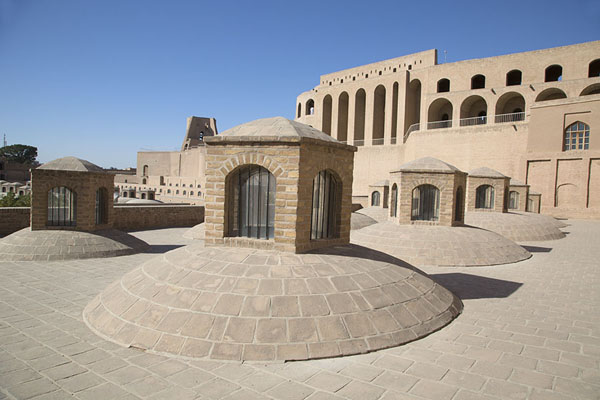 View of the citadel from the roof of the former barracks, Afghanistan