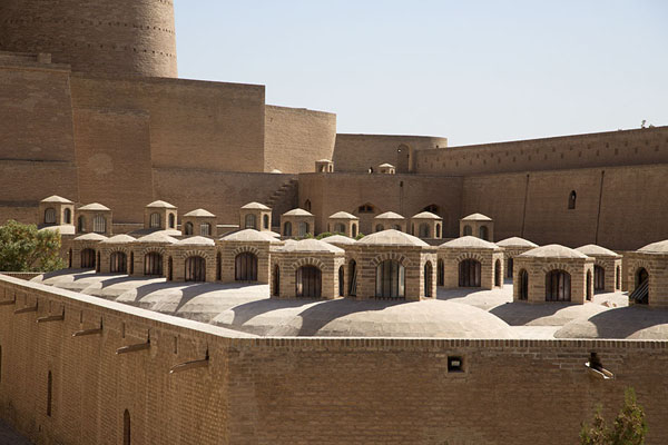 Former barracks in the citadel, Afghanistan