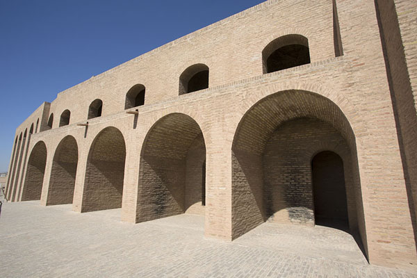 Arched wall in the citadel, Afghanistan