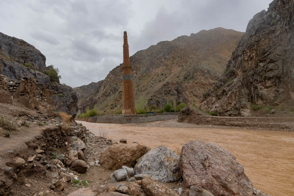 Picture of The Minaret of Jam seen from across the Hari RudMinaret of Jam - Afghanistan