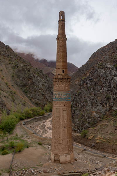 Picture of The Minaret of Jam with the Jam river and mountains in the backgroundMinaret of Jam - Afghanistan